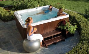 minibaseny jacuzzi