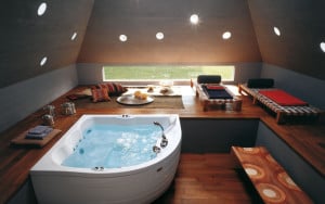 wanny z hydromasazem jacuzzi