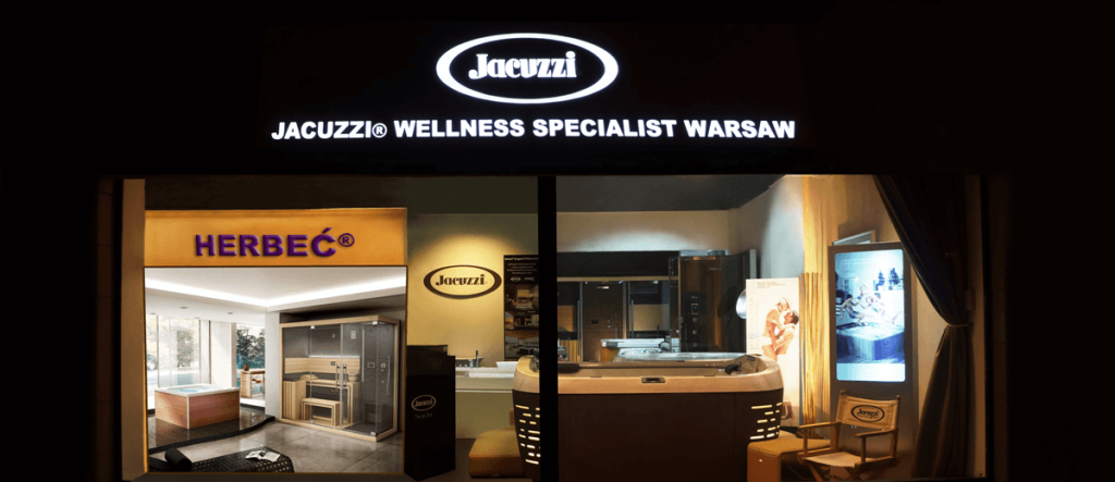 showroom jacuzzi lokalizacja - warszawa