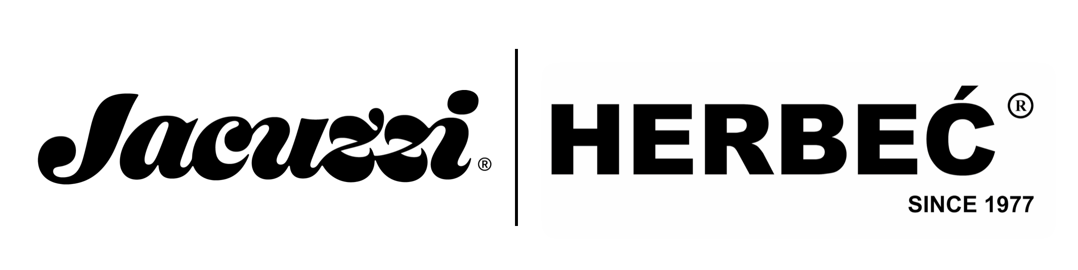 Logo Jacuzzi HERBEC dystrybutor od 1995 wide_logo