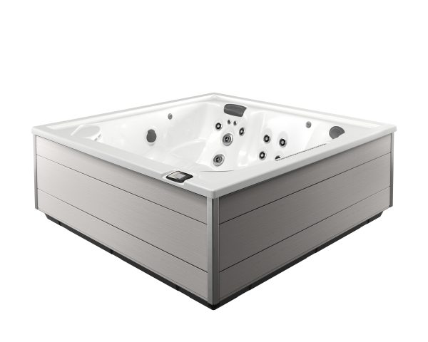 Jacuzzi Infra Red IR podczerwień 6 osób Jacuzzi_J-LXL_Mid_IR-Lights_02 Herbec salon basenów SPA całoroczne Ogrodowe PREMIUM luksusowe nowoczesne kwadratowe niecki z hydromasażem Warszawa Kraków Wrocław Katowice Polska