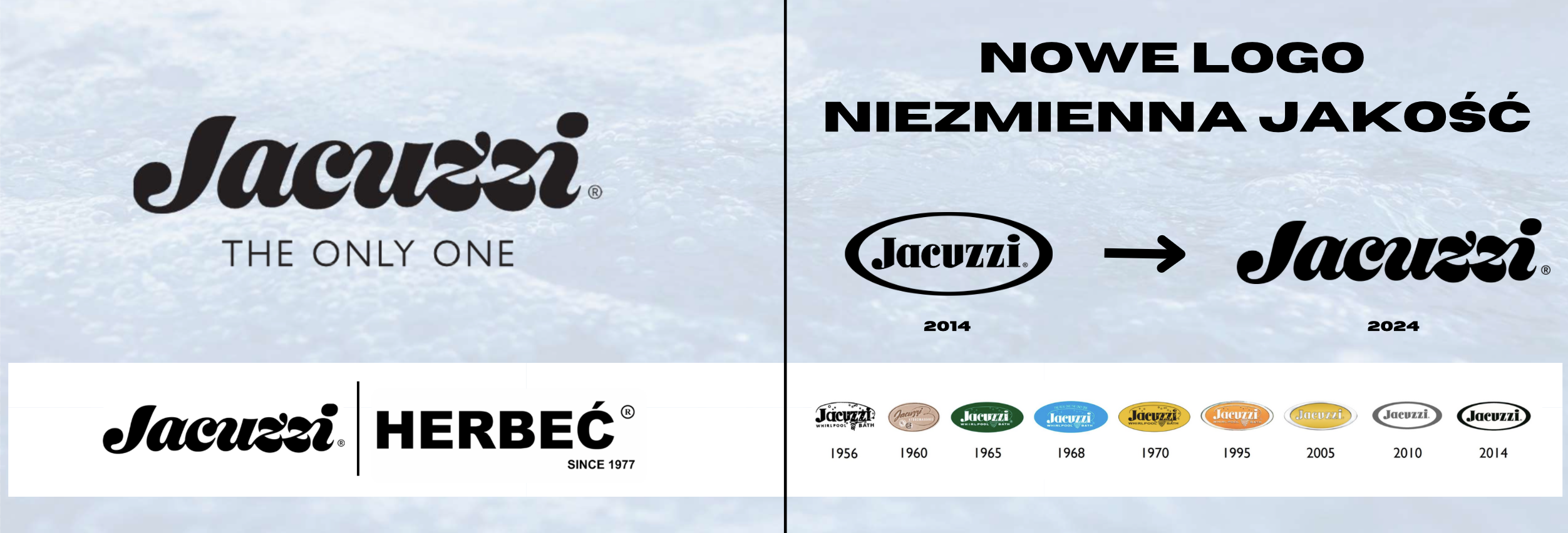 Nowe Logo Jacuzzi® HERBEC Polska jacuzzi logo 2024 Nowe Logo Jacuzzi® HERBEC Polska jacuzzi logo 2024