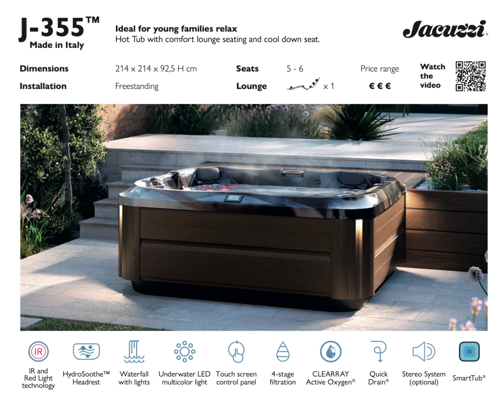 Baseny Jacuzzi ogrodowe wanny spa na taras i do ogrodu 6 Baseny Jacuzzi ogrodowe wanny spa na taras i do ogrodu 6
